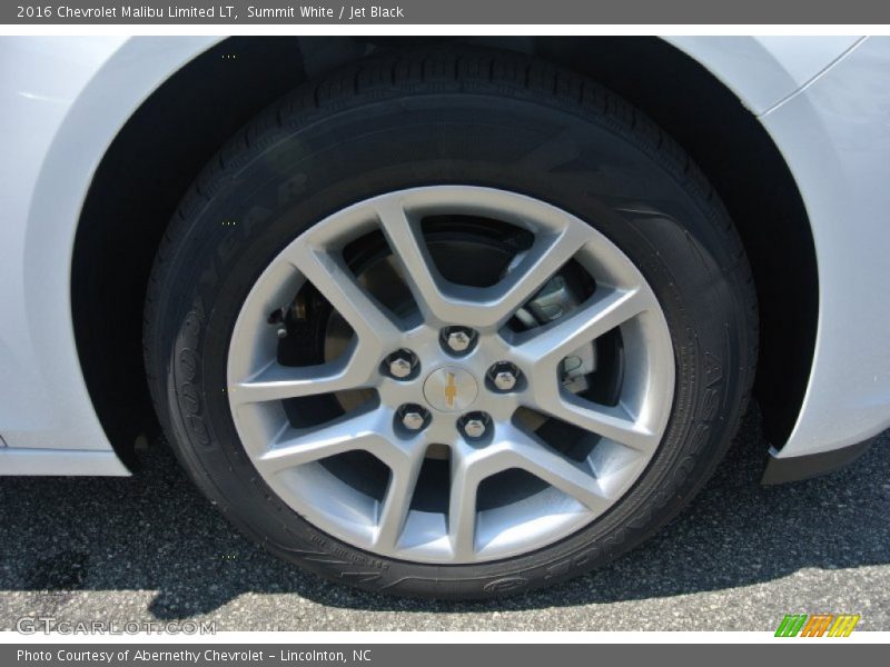 Summit White / Jet Black 2016 Chevrolet Malibu Limited LT