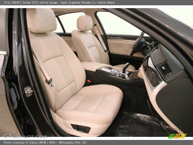 Dark Graphite Metallic II / Oyster/Black 2012 BMW 5 Series 535i xDrive Sedan