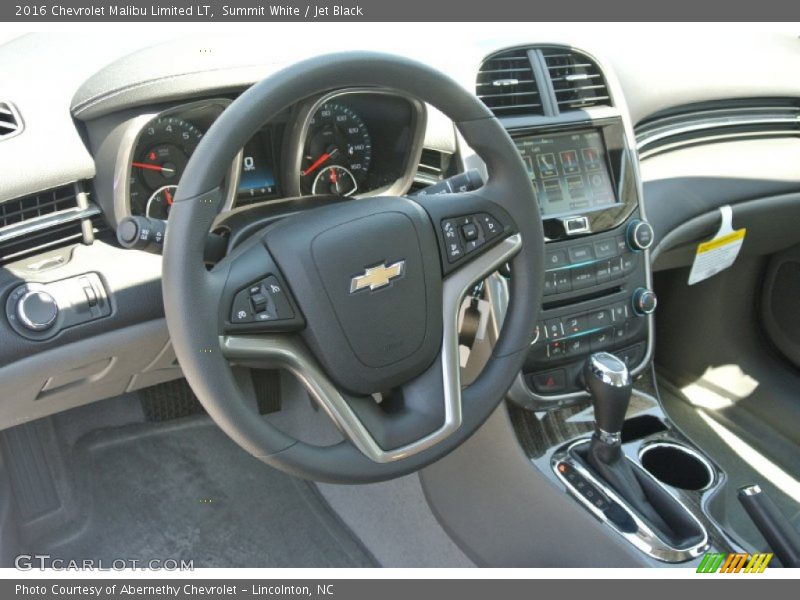 Summit White / Jet Black 2016 Chevrolet Malibu Limited LT