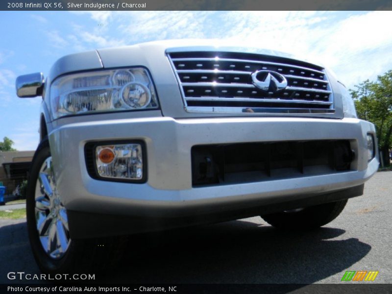 Silver Indulgence / Charcoal 2008 Infiniti QX 56