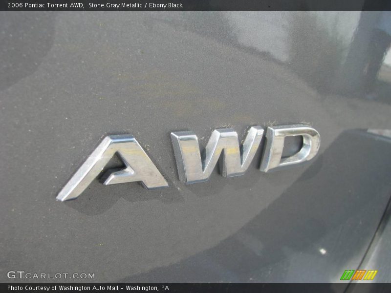 Stone Gray Metallic / Ebony Black 2006 Pontiac Torrent AWD