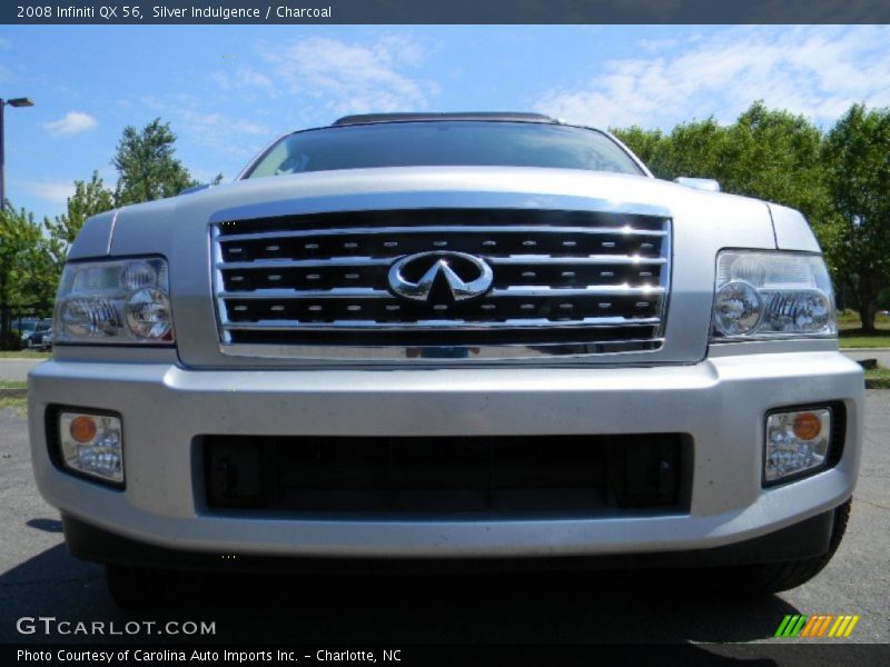 Silver Indulgence / Charcoal 2008 Infiniti QX 56