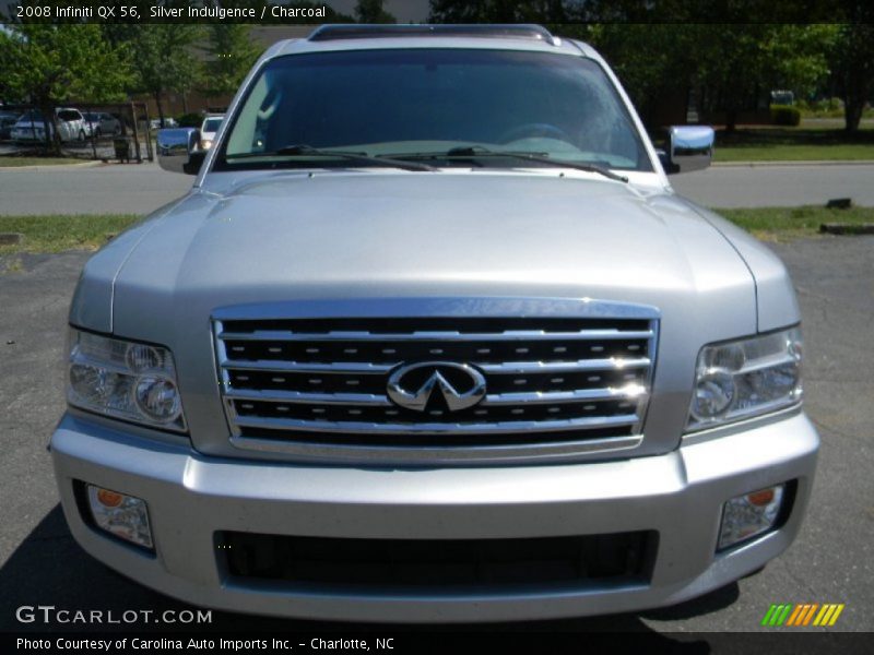 Silver Indulgence / Charcoal 2008 Infiniti QX 56