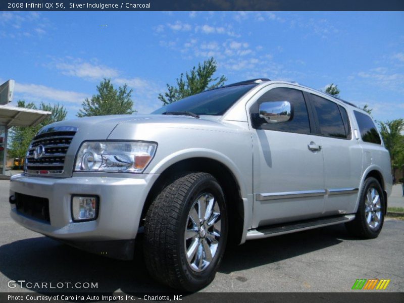 Silver Indulgence / Charcoal 2008 Infiniti QX 56
