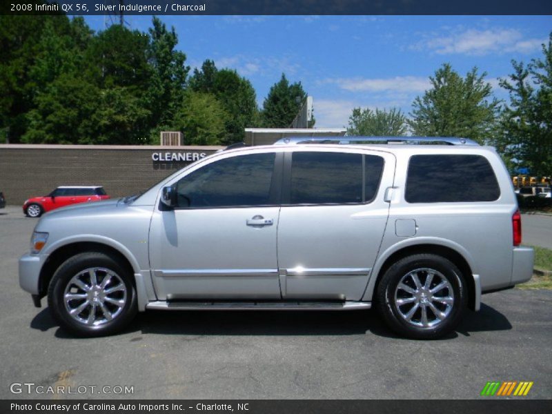 Silver Indulgence / Charcoal 2008 Infiniti QX 56