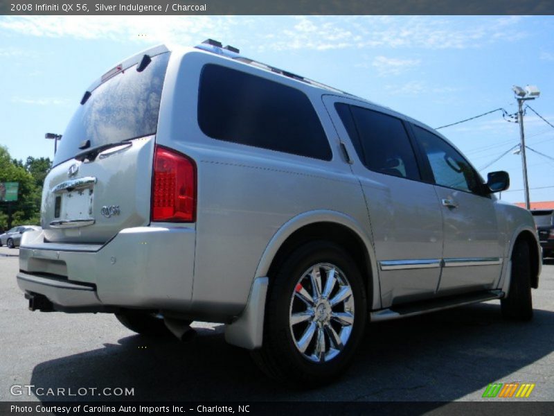Silver Indulgence / Charcoal 2008 Infiniti QX 56