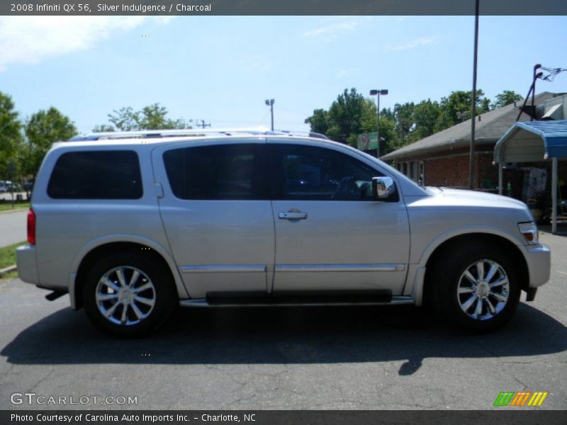 Silver Indulgence / Charcoal 2008 Infiniti QX 56