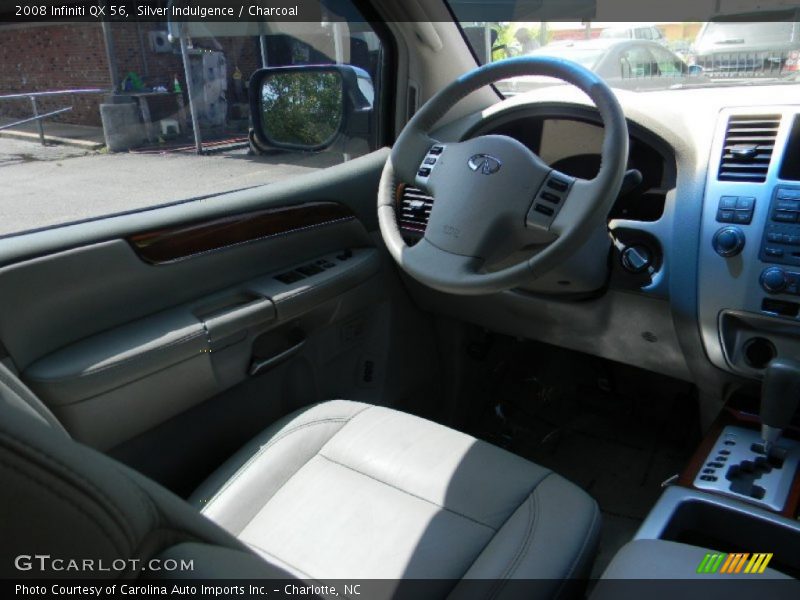 Silver Indulgence / Charcoal 2008 Infiniti QX 56