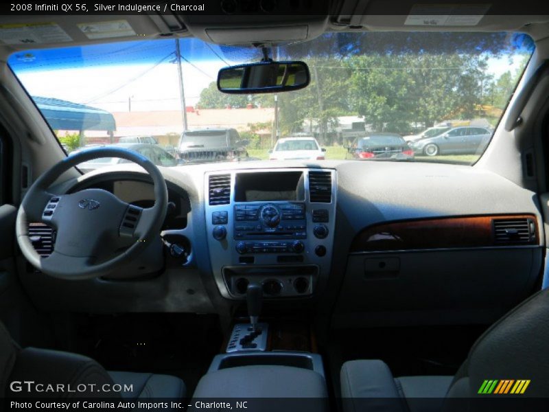 Silver Indulgence / Charcoal 2008 Infiniti QX 56