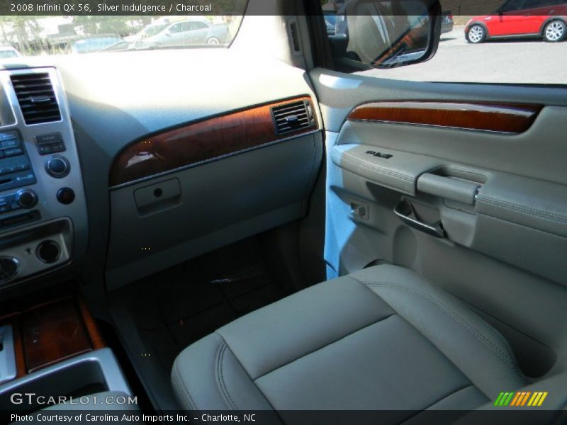 Silver Indulgence / Charcoal 2008 Infiniti QX 56