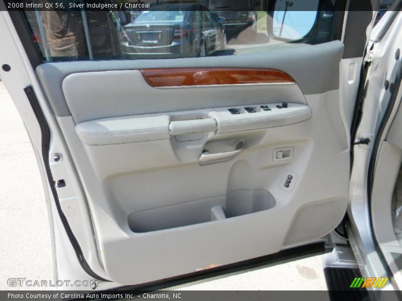 Silver Indulgence / Charcoal 2008 Infiniti QX 56