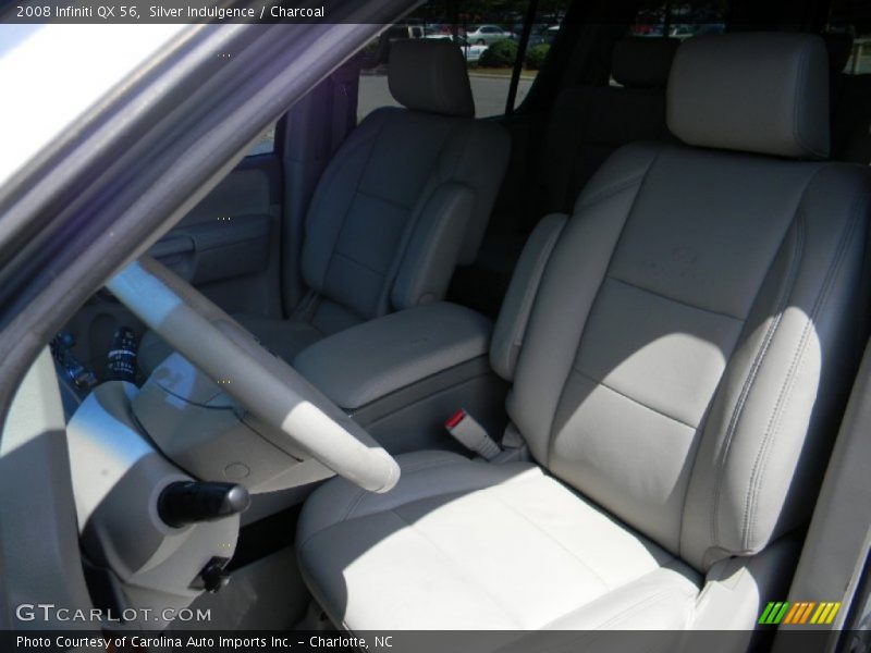 Silver Indulgence / Charcoal 2008 Infiniti QX 56