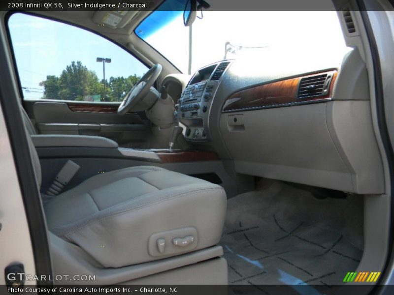 Silver Indulgence / Charcoal 2008 Infiniti QX 56