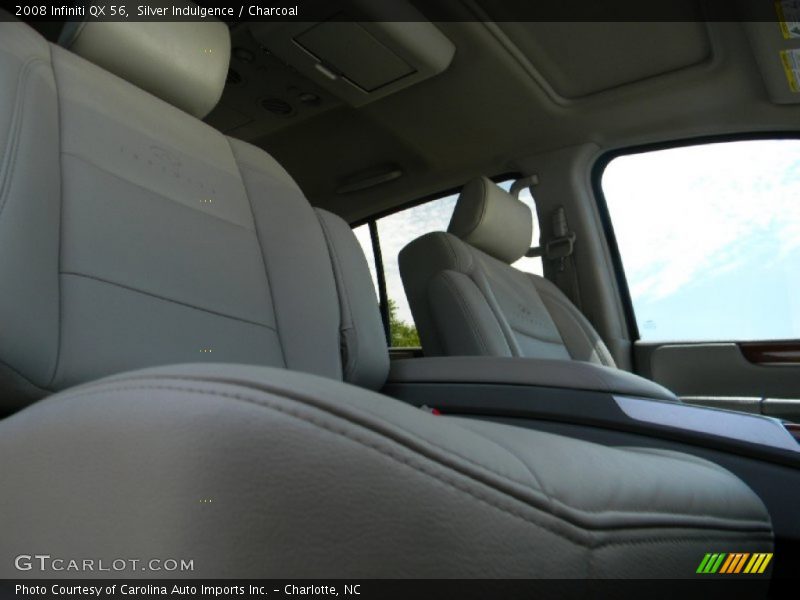 Silver Indulgence / Charcoal 2008 Infiniti QX 56