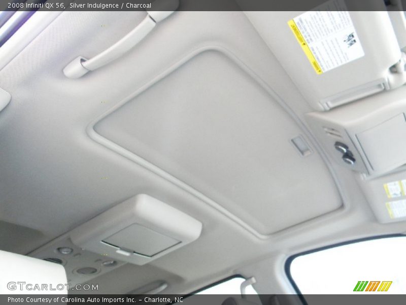 Silver Indulgence / Charcoal 2008 Infiniti QX 56