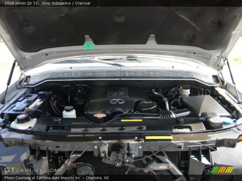 Silver Indulgence / Charcoal 2008 Infiniti QX 56