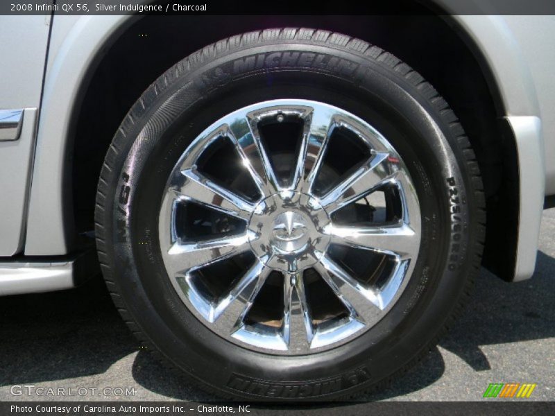 Silver Indulgence / Charcoal 2008 Infiniti QX 56