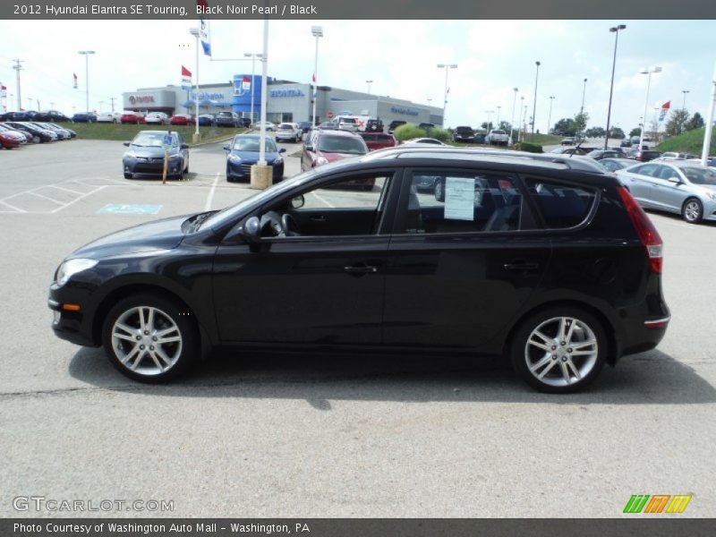 Black Noir Pearl / Black 2012 Hyundai Elantra SE Touring