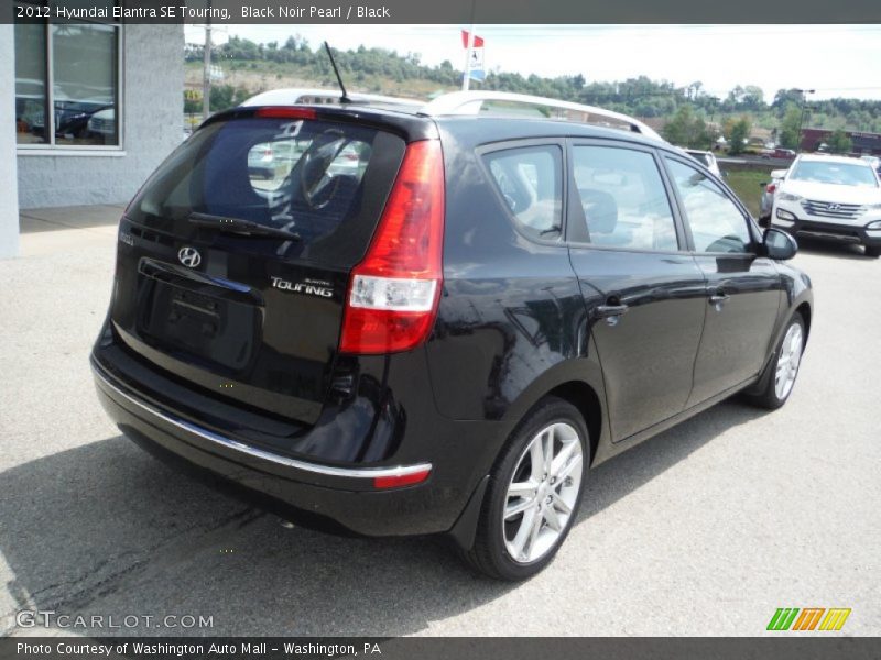 Black Noir Pearl / Black 2012 Hyundai Elantra SE Touring