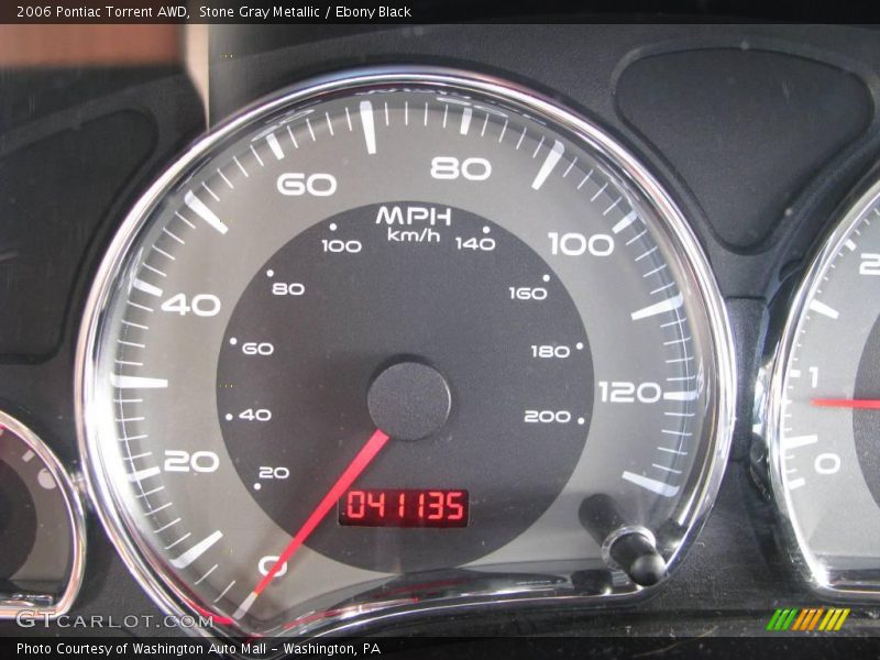 Stone Gray Metallic / Ebony Black 2006 Pontiac Torrent AWD