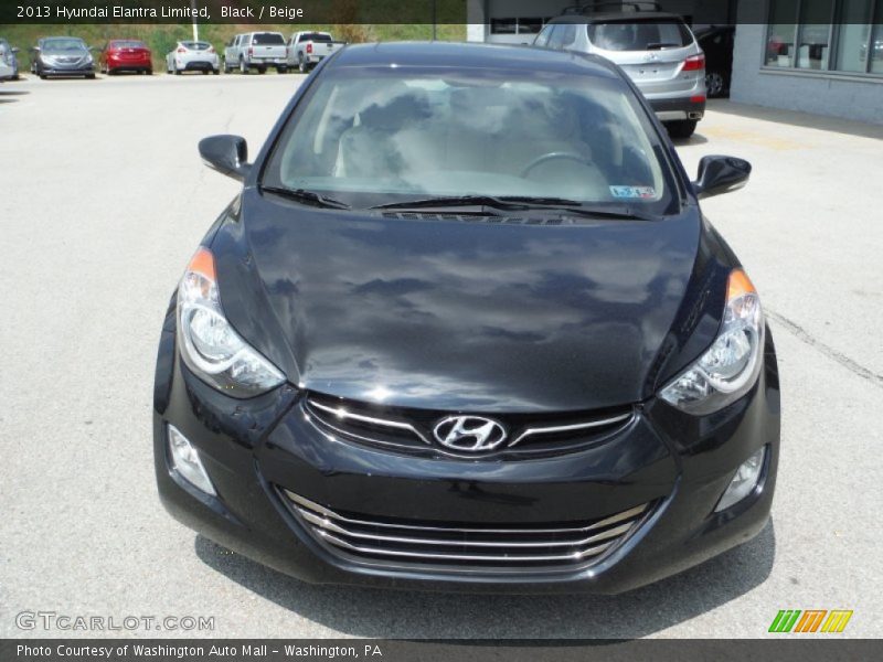 Black / Beige 2013 Hyundai Elantra Limited