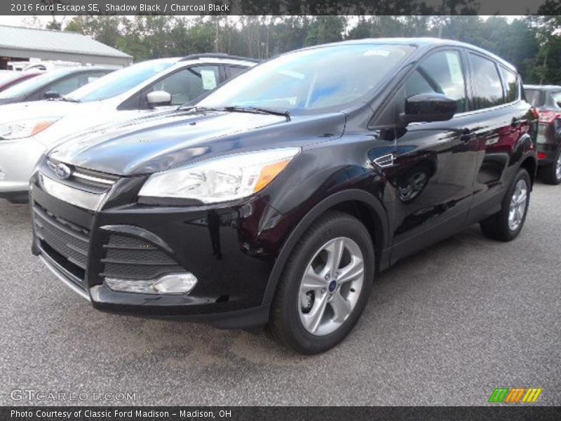 Shadow Black / Charcoal Black 2016 Ford Escape SE