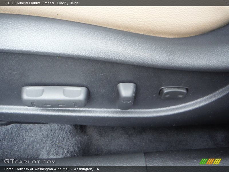 Black / Beige 2013 Hyundai Elantra Limited