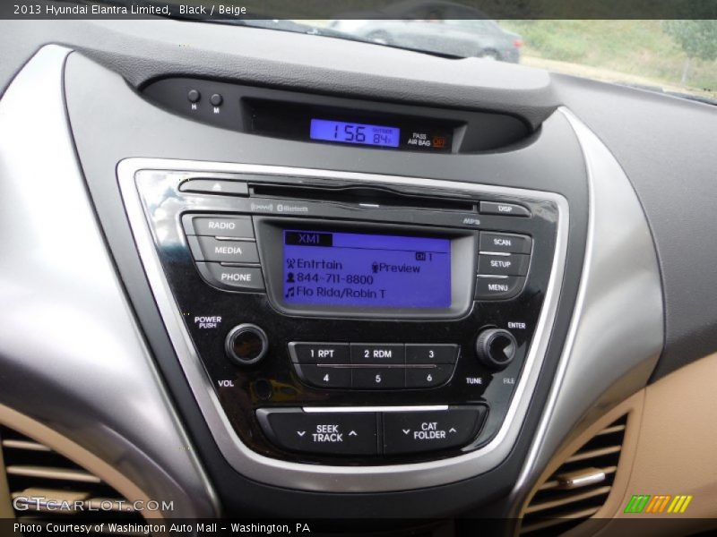 Black / Beige 2013 Hyundai Elantra Limited