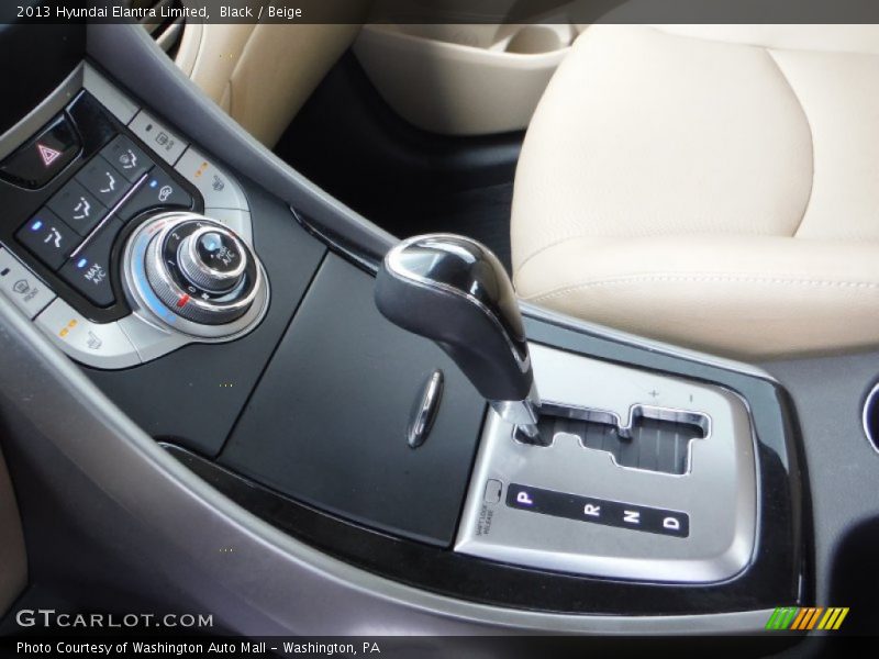 Black / Beige 2013 Hyundai Elantra Limited