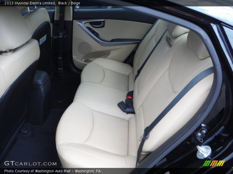Black / Beige 2013 Hyundai Elantra Limited