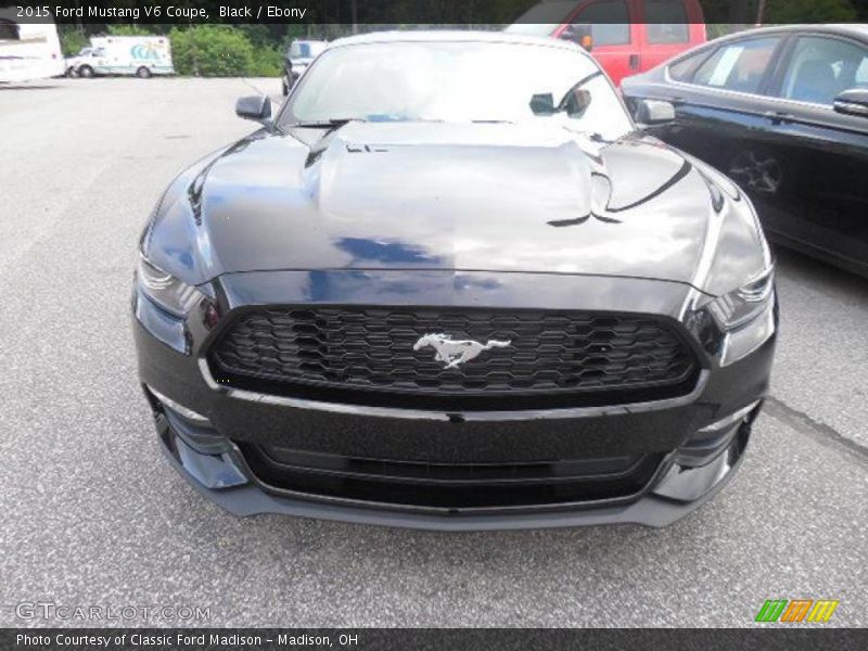 Black / Ebony 2015 Ford Mustang V6 Coupe