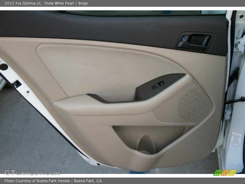 Snow White Pearl / Beige 2013 Kia Optima LX
