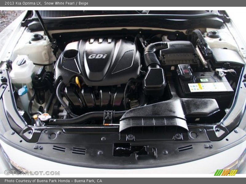 Snow White Pearl / Beige 2013 Kia Optima LX