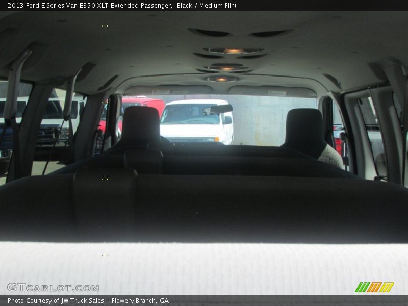 Black / Medium Flint 2013 Ford E Series Van E350 XLT Extended Passenger