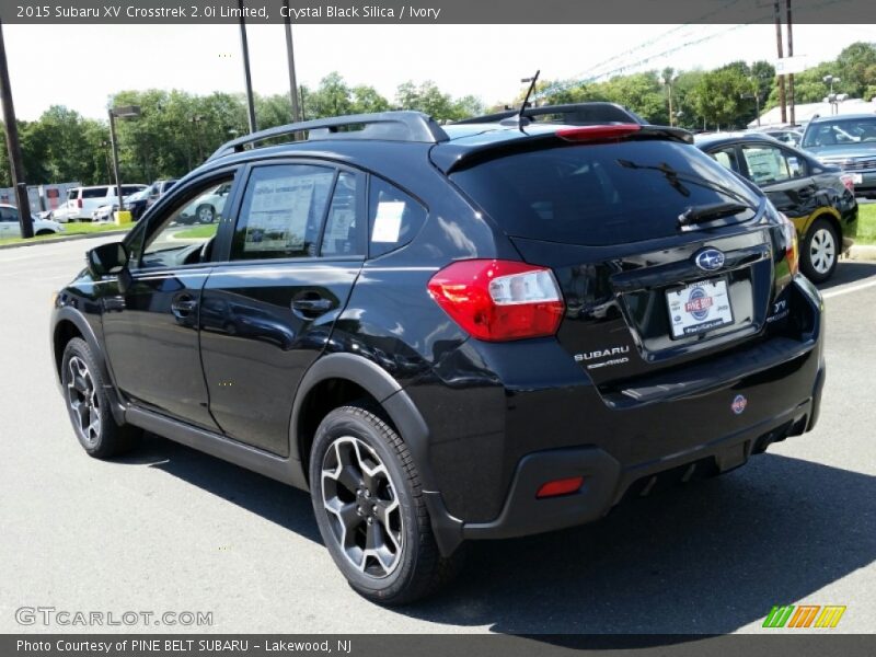 Crystal Black Silica / Ivory 2015 Subaru XV Crosstrek 2.0i Limited