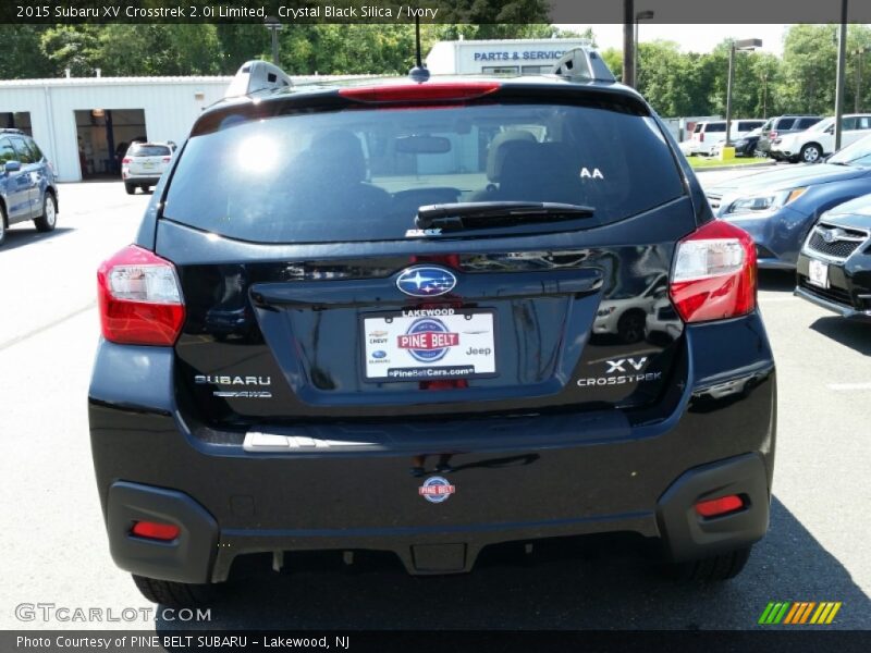 Crystal Black Silica / Ivory 2015 Subaru XV Crosstrek 2.0i Limited