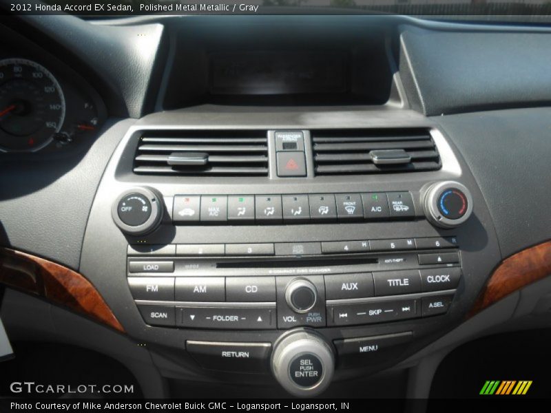 Polished Metal Metallic / Gray 2012 Honda Accord EX Sedan
