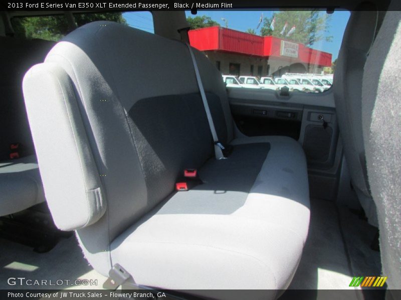 Black / Medium Flint 2013 Ford E Series Van E350 XLT Extended Passenger