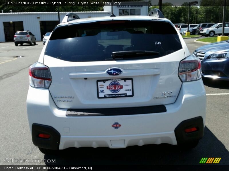 Crystal White Pearl / Ivory 2015 Subaru XV Crosstrek Hybrid Touring