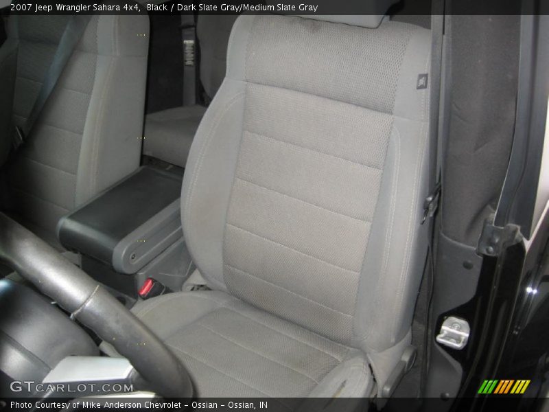 Black / Dark Slate Gray/Medium Slate Gray 2007 Jeep Wrangler Sahara 4x4