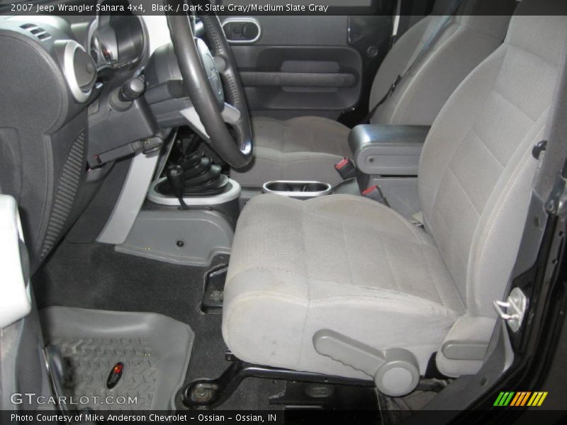Black / Dark Slate Gray/Medium Slate Gray 2007 Jeep Wrangler Sahara 4x4