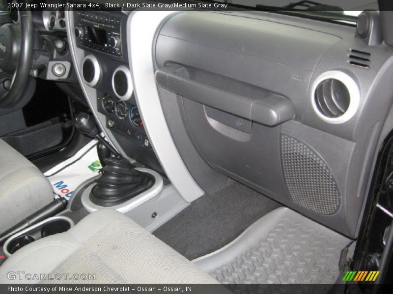 Black / Dark Slate Gray/Medium Slate Gray 2007 Jeep Wrangler Sahara 4x4