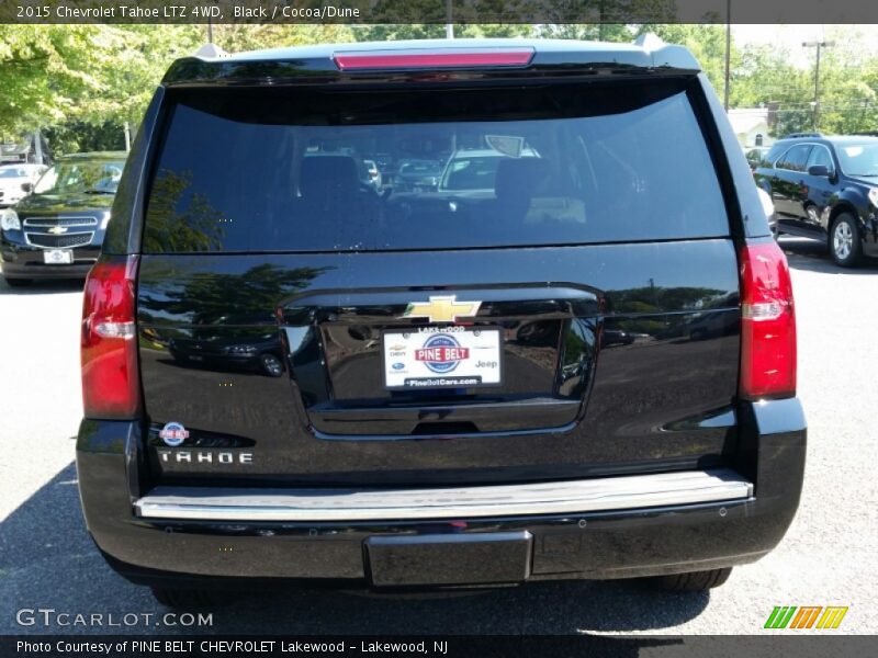 Black / Cocoa/Dune 2015 Chevrolet Tahoe LTZ 4WD