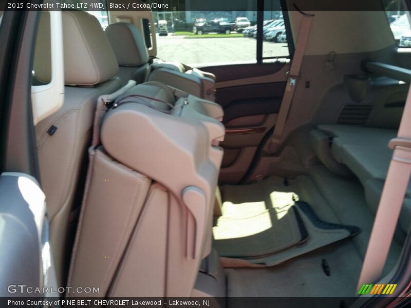 Black / Cocoa/Dune 2015 Chevrolet Tahoe LTZ 4WD