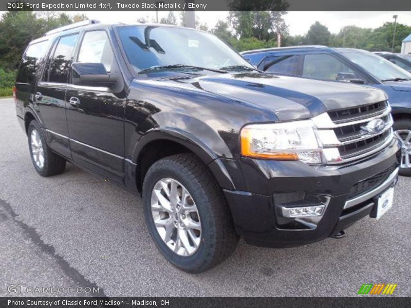 Tuxedo Black Metallic / Ebony 2015 Ford Expedition Limited 4x4