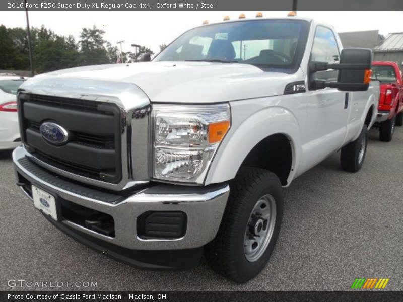 Oxford White / Steel 2016 Ford F250 Super Duty XL Regular Cab 4x4