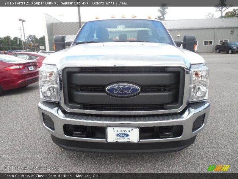 Oxford White / Steel 2016 Ford F250 Super Duty XL Regular Cab 4x4
