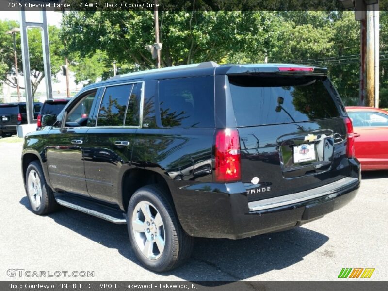 Black / Cocoa/Dune 2015 Chevrolet Tahoe LTZ 4WD