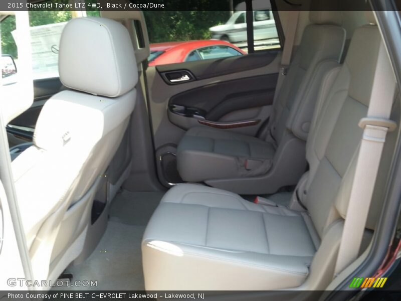 Black / Cocoa/Dune 2015 Chevrolet Tahoe LTZ 4WD