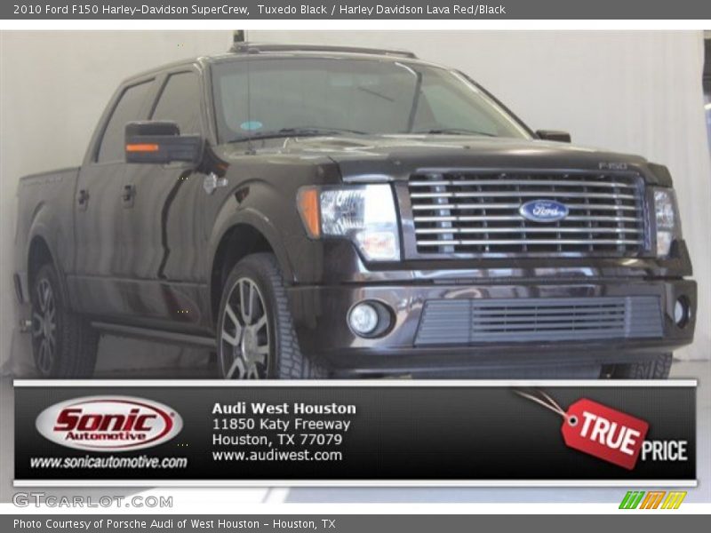 Tuxedo Black / Harley Davidson Lava Red/Black 2010 Ford F150 Harley-Davidson SuperCrew